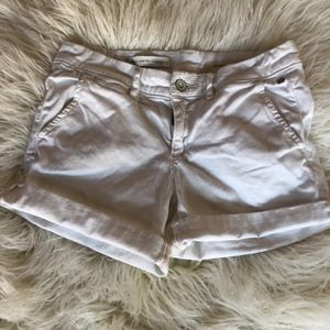 Anthropologie Pilcro White Shorts Size 26